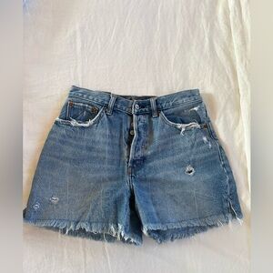 Abercrombie & Fitch High Rise 4” Short